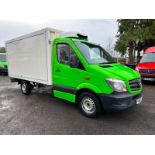 2017 MERCEDES SPRINTER 314 CDI: FRIDGE FREEZER CHASSIS CAB