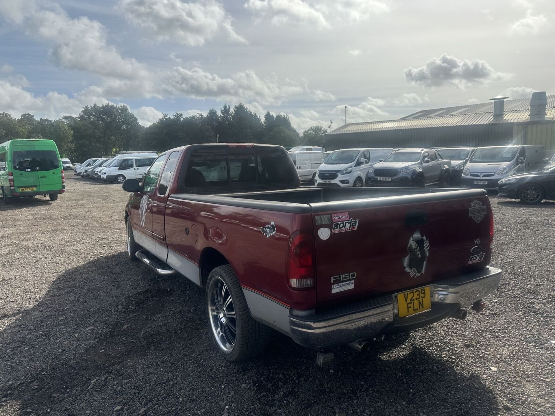 107K MILES - UNIQUE IMPORT GEM: RARE RED F150 PICK UP, LPG SYSTEM - NO VAT ON HAMMER - Image 12 of 14