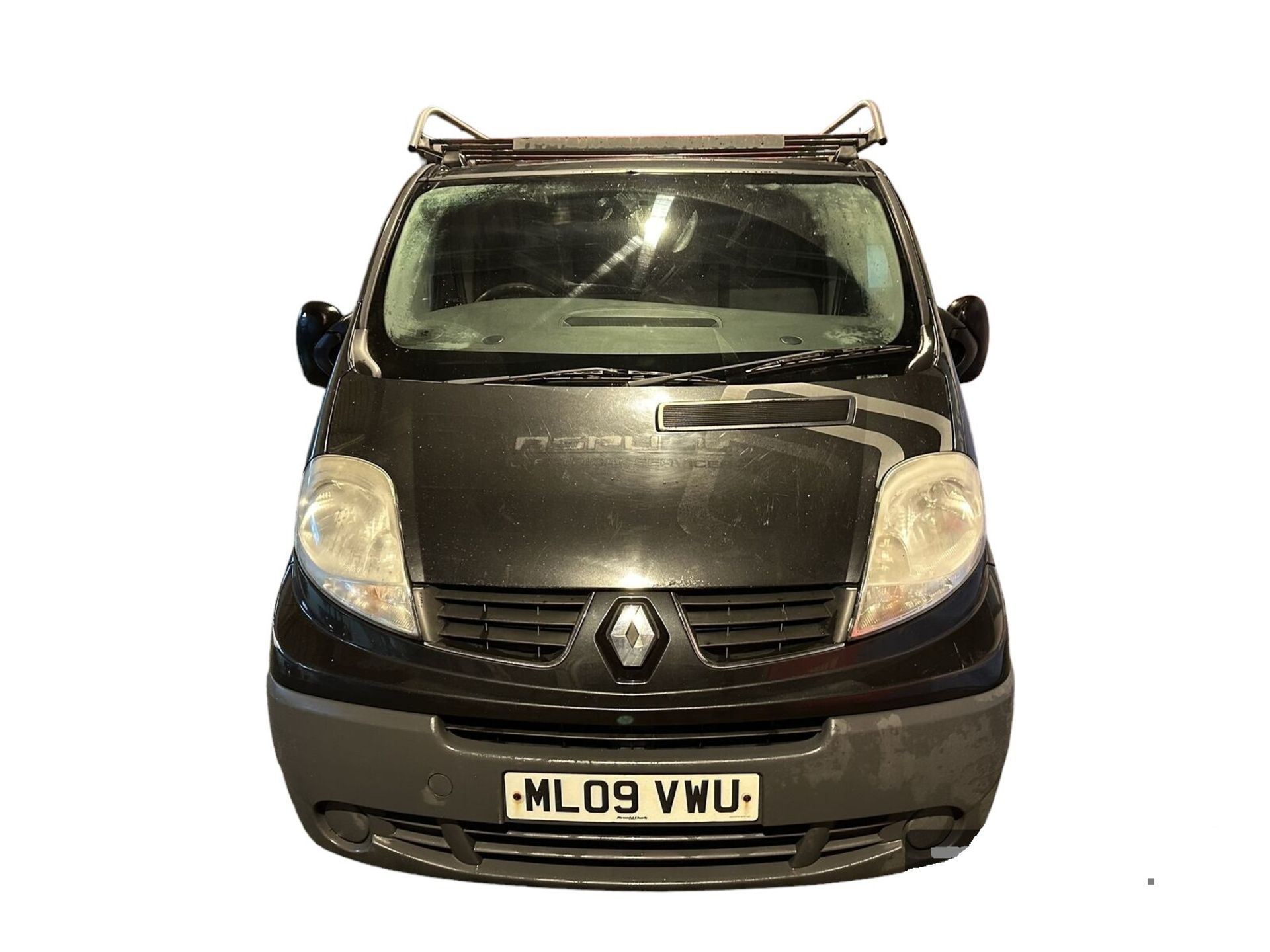 >>--NO VAT ON HAMMER--<< 2009 RENAULT TRAFIC BLACK VAN - METICULOUSLY MAINTAINED - Image 3 of 11