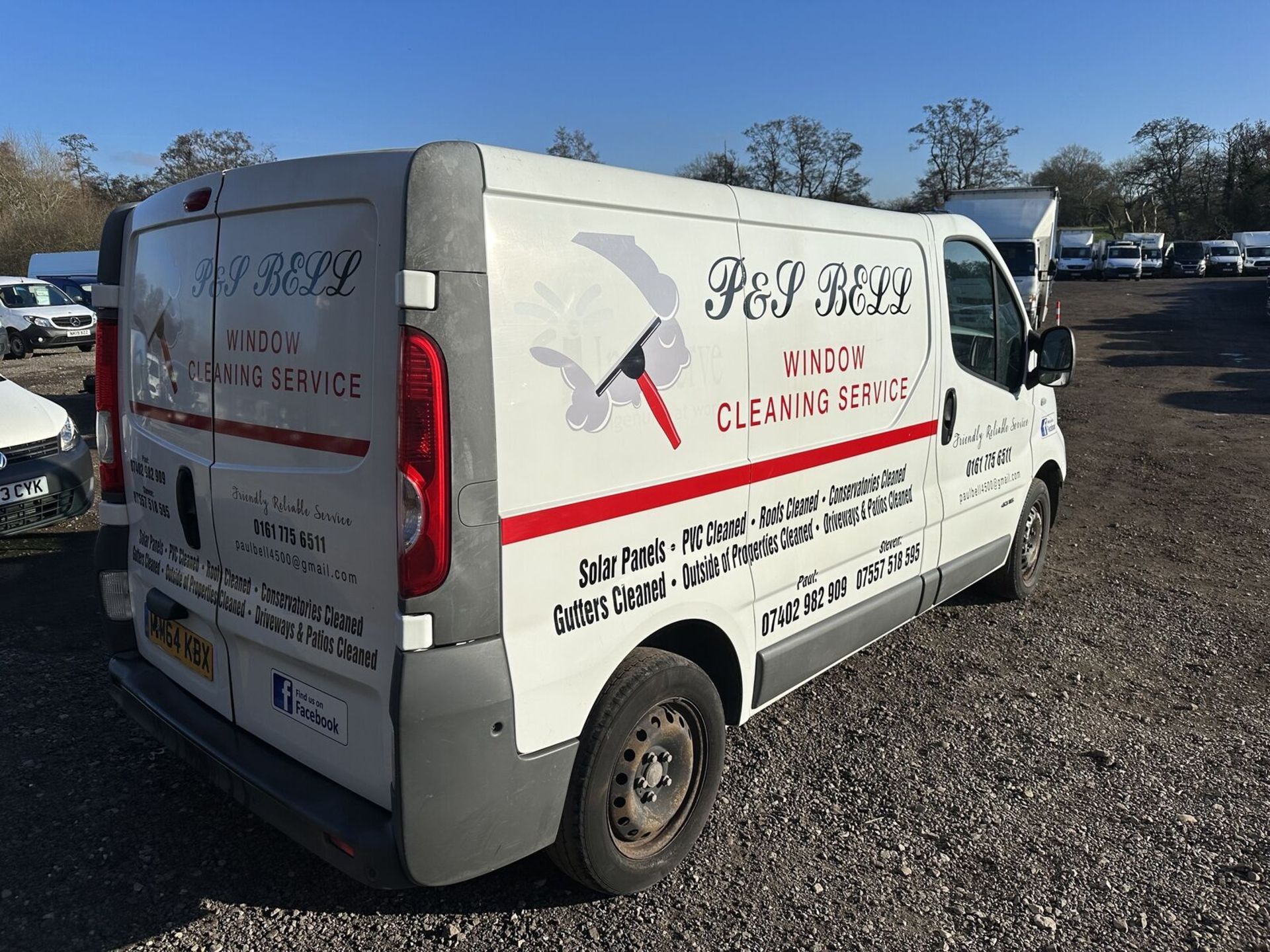 WHITE PANEL VAN PROJECT: 2014 RENAULT TRAFIC -MOT: 14TH APRIL 2024 >>--NO VAT ON HAMMER--<< - Image 14 of 15