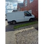 NO VAT WHITE 2010 FORD TRANSIT 2.2L EURO4 85 T260M PANEL VAN, RECON ENGINE ONLY DONE 80,000 MILES.