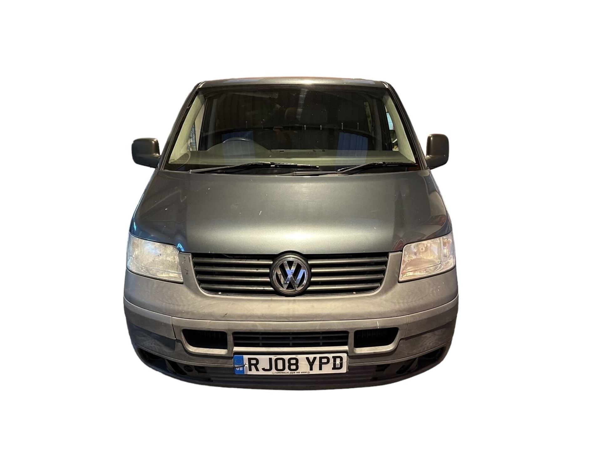 GREY BEAUTY: 2008 VW TRANSPORTER T5 T30 2.5TDI DSG CREW CAB >>--NO VAT ON HAMMER--<< - Bild 3 aus 11