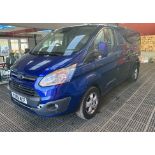 POWER PACKED PRESENCE: 66 PLATE FORD TRANSIT CUSTOM 290 L2 DIESEL, 130PS