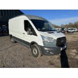 >>--NO VAT ON HAMMER--<< MOTED MARVEL: FORD TRANSIT MARK 8 350 LWB HT - RELIABILITY IN EVERY GEAR