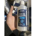 OVER 250 BOTTLES BOSTIK HAND GEL SANITIZER 500ML