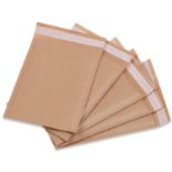 10 BOXES OF PAPER BAG ENVELOPES BUBBLE BAGS 100 PACK PEEL AND SEAL TOUGH LIGHT PADDED (140 X 210MM)
