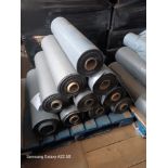 PALLET OF 10 ROLLS OF 100 (TOTAL 1000) X LARGE 150CM X 76CM XLARGE POSTAL GREY MAILING PARCEL BAGS