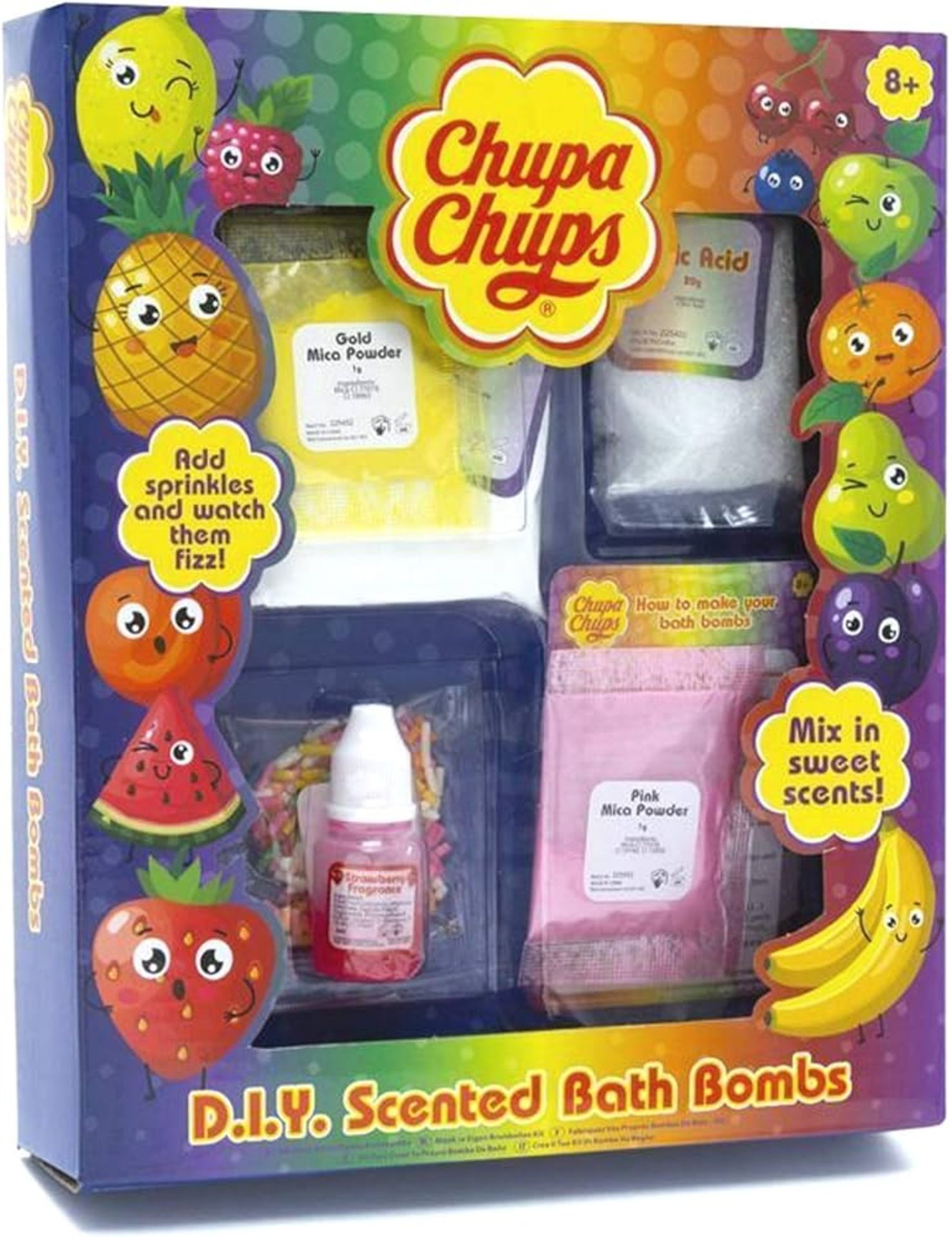 PALLETIF 560 CHUPA CHUPS MAKE YOUR OWN BATH BOMBS