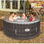 NEW CATIZ 4 PERSON JACUZZI - BUILT IN PUMP AND HEATER - 110 AIR JETS - INFLATES IN 5 MINUTES