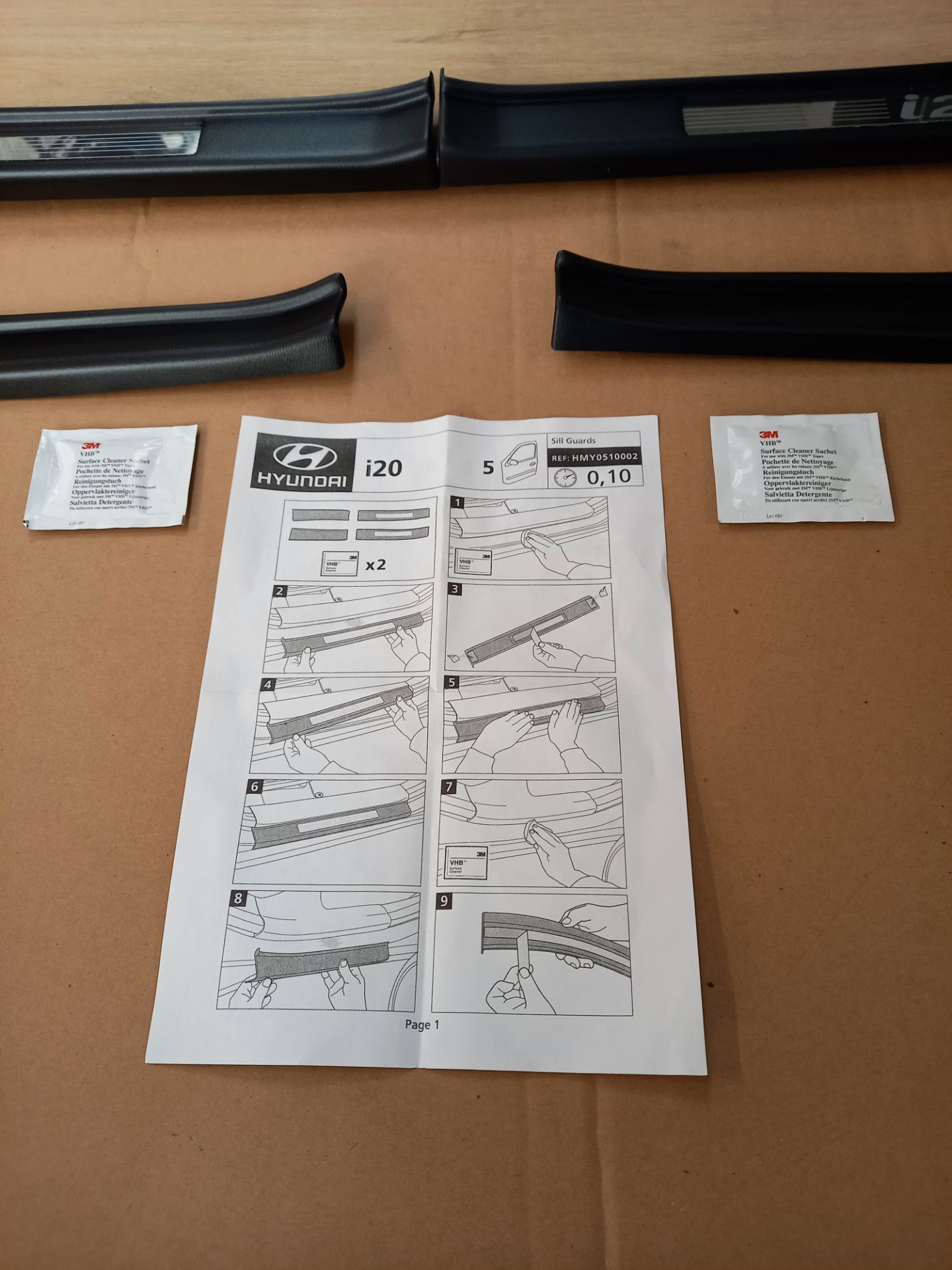 183 X HYUNDAI NEW OEM PARTS INC DAB INTERFACE & SILL GUARDS - Image 2 of 9