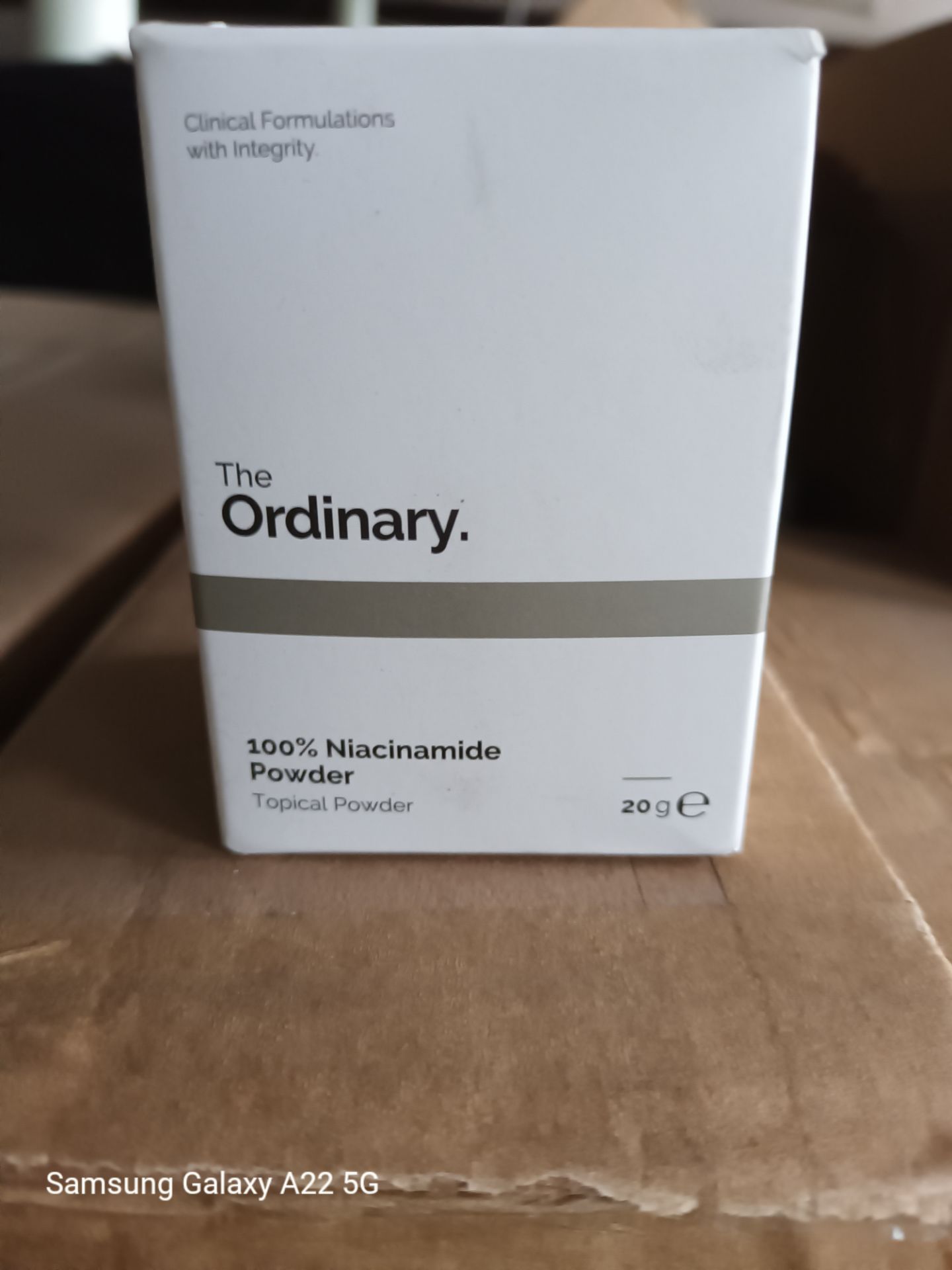 PALLET OF 2220 ABNORMAL BEAUTY COMPANY 20G NIACINAMIDE POWDER