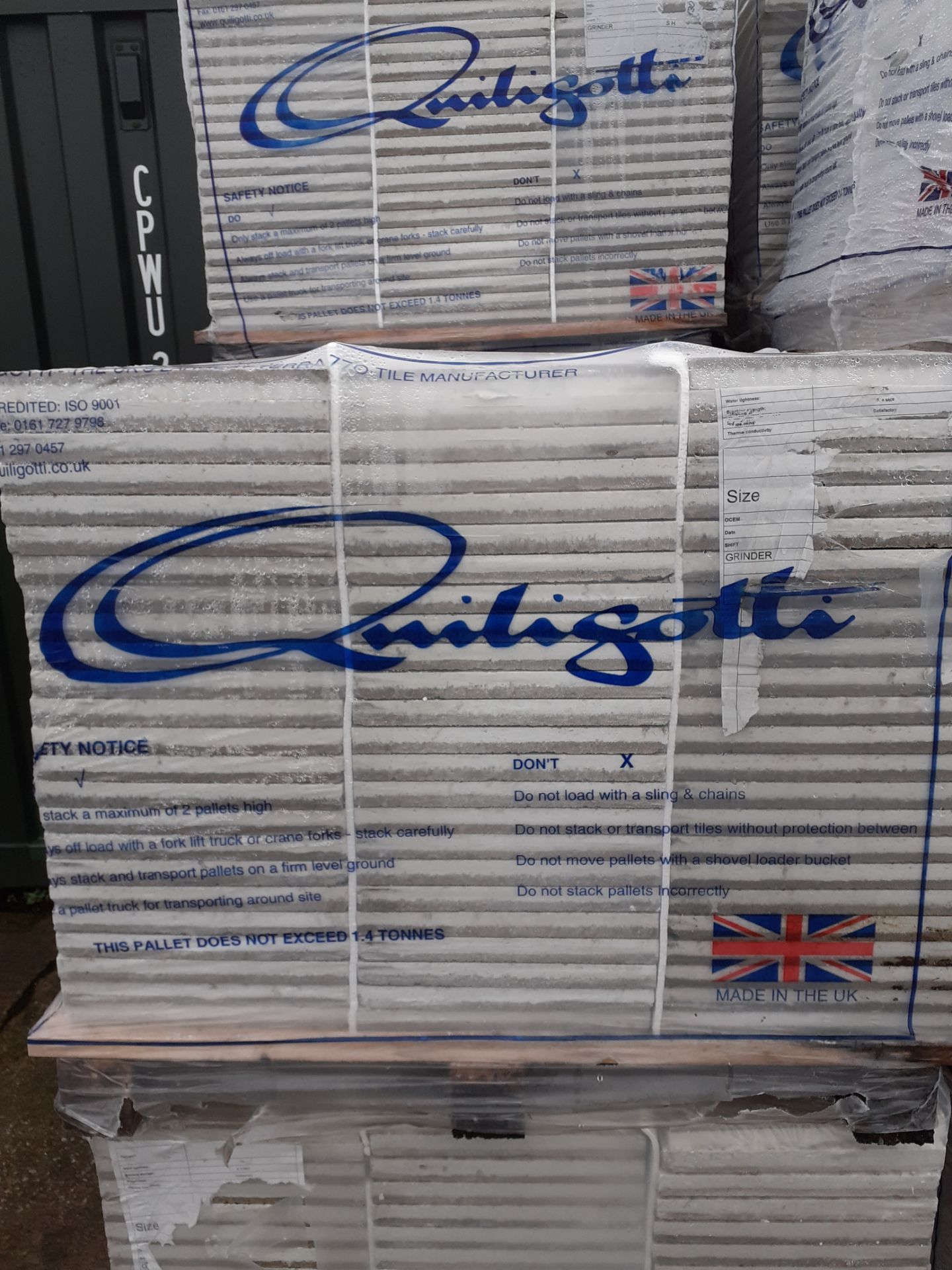 2 PALLET OF TDE9 TERRAZZO FLOOR TILES - 48 SQ YRDS - RRP £2000 PER PALLET - Image 2 of 3