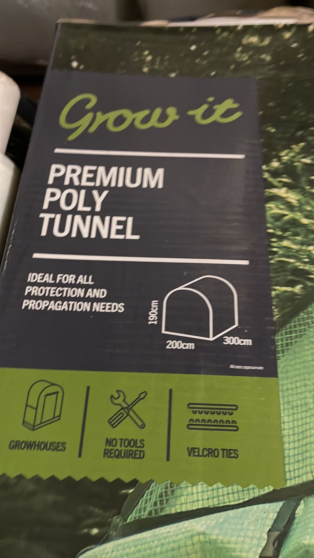 1 PALLET OF 9 BRAND NEW GROW IT PREMIUM POLY TUNNEL