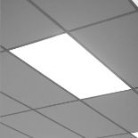 4 X LED CEILING PANEL 1200X300MM 30W 3000LM 4000K RRP£288