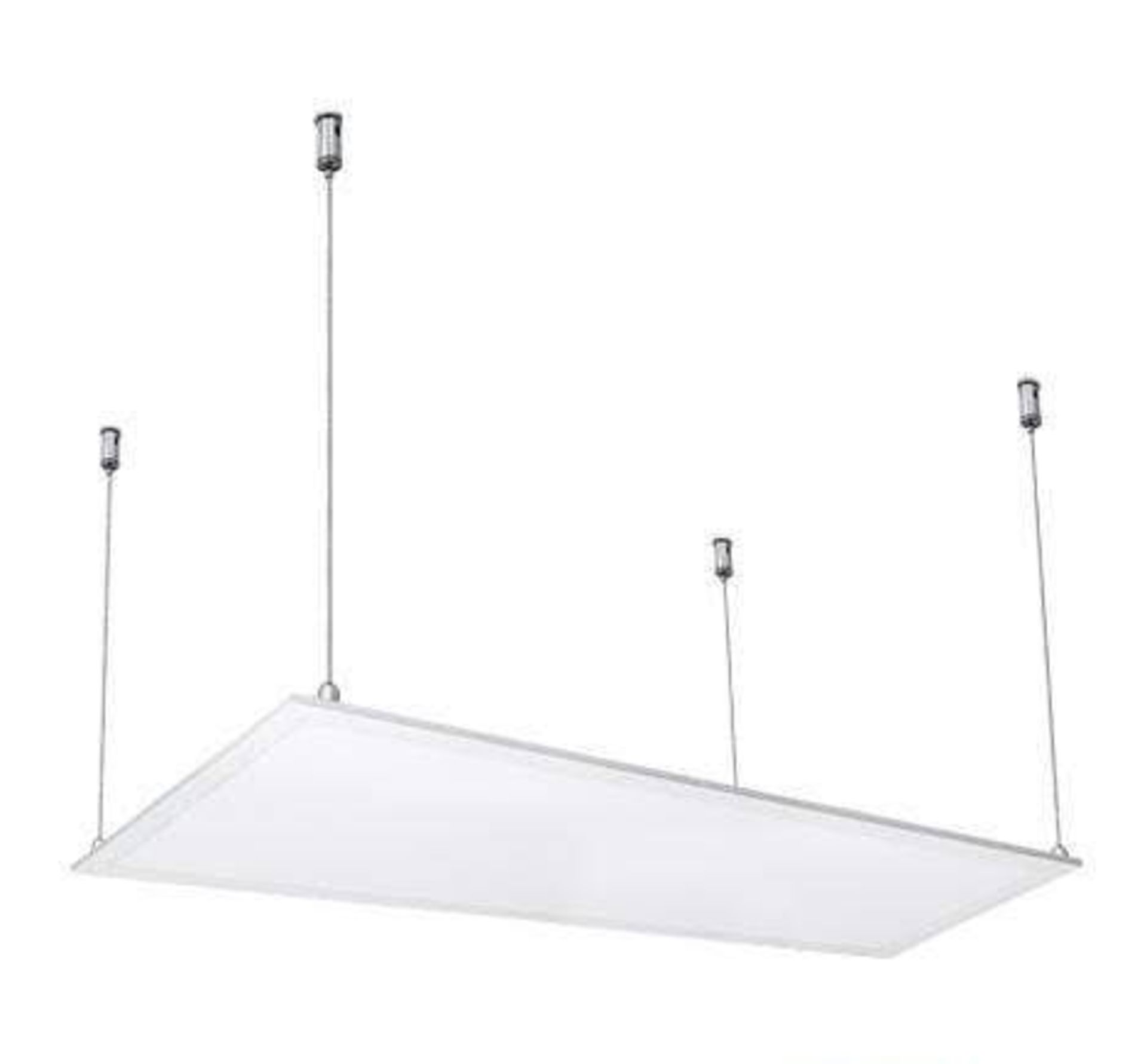 4 X LED CEILING PANEL 1200X300MM 30W 3000LM 4000K RRP£288 - Image 4 of 4