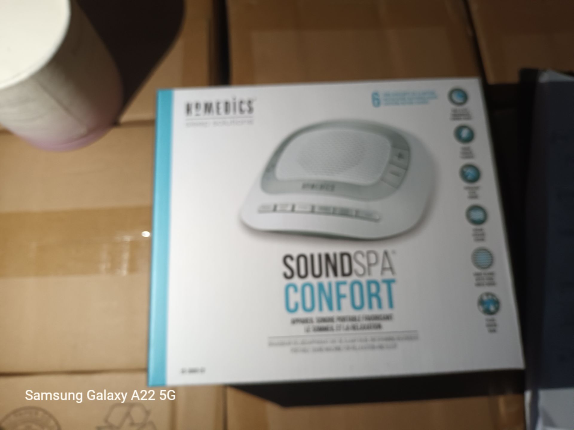 PALLET OF 326 X NEW HOMEDICS SOUND SPA COMFORTS - Image 2 of 2