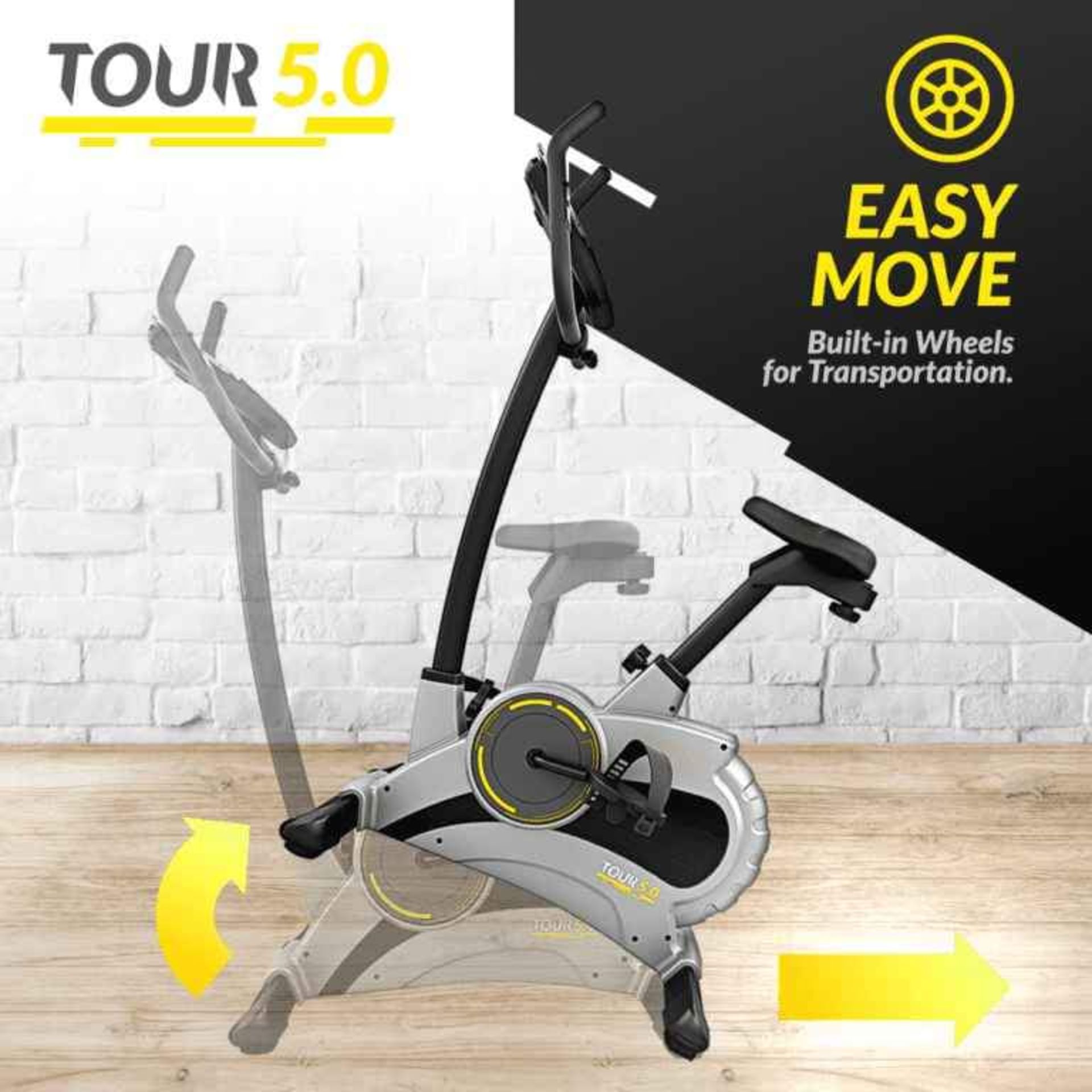 BLUEFIN FITNESS TOUR 5.0 RESISTANCE EXERCISE BIKE RRP £349.00 - Image 7 of 7