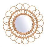 236 X NEW S&B RATTAN MIRROR LARGE