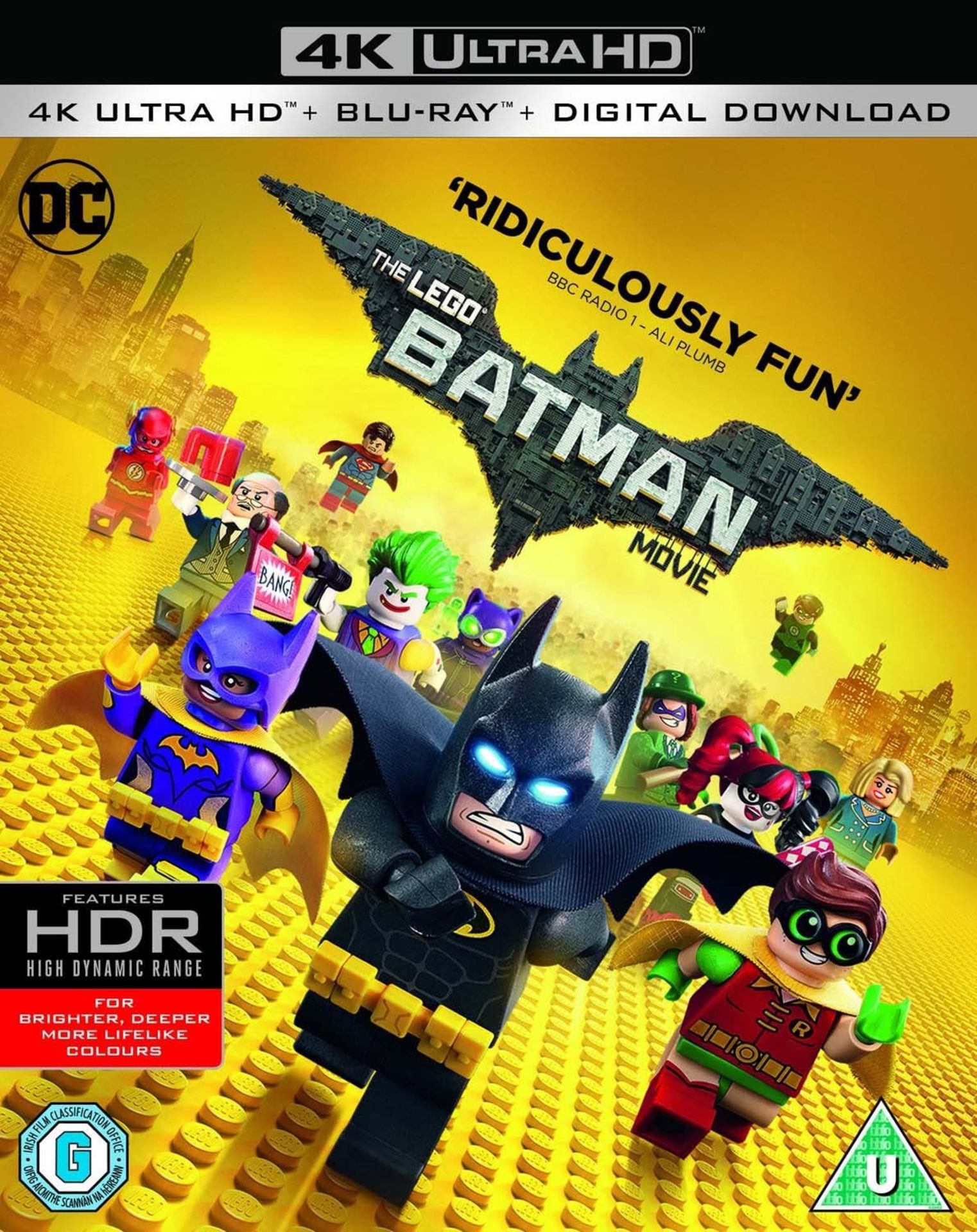 100 X LEGO BATMAN MOVIE 4K