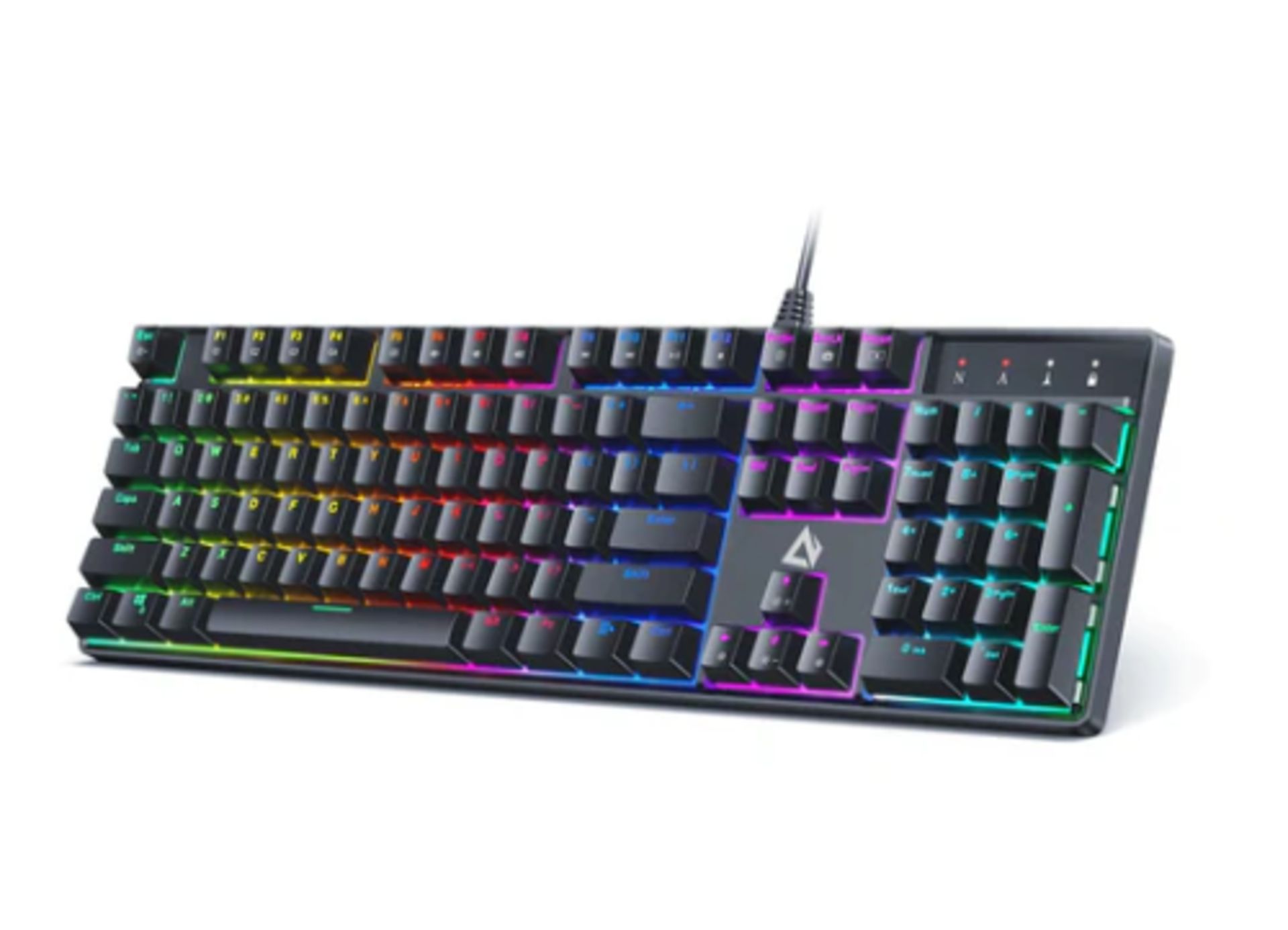 400 X AUKEY KM-G6/G16 WIRED KEYBOARD MECHANICAL FOR WINDOWS GAMING PC 400 PCS - Image 3 of 7