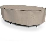 PALLET OF 42 X OUTDOOR OVAL FURNITURE COVERS MIXED COLOURS - RRP £900 +
