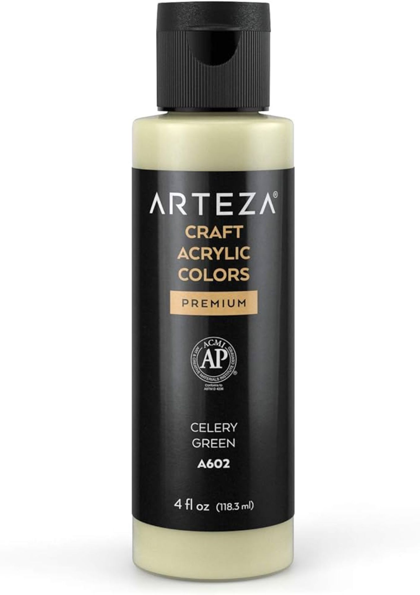 475 X NEW CRAFT ACRYLIC PAINT, A602 CELERY GREEN 118ML