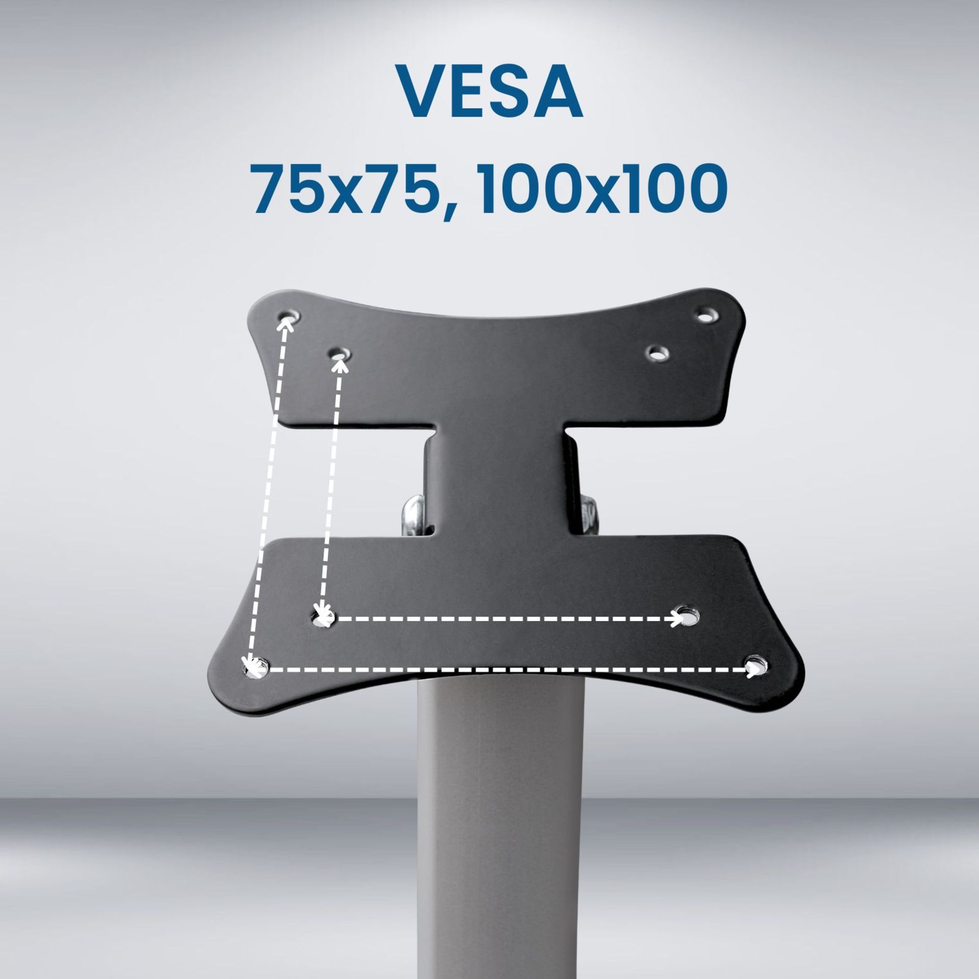 100 X MONITOR / SCREEN VESA FLOOR STANDS - RRP £7500 - Image 2 of 7