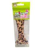 6,048 X NEW FOOTTREATS GEL INSOLE ANIMAL PRINT