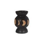 2022 X NEW S&B MOON PHASES CANDLE HOLDER BLACK