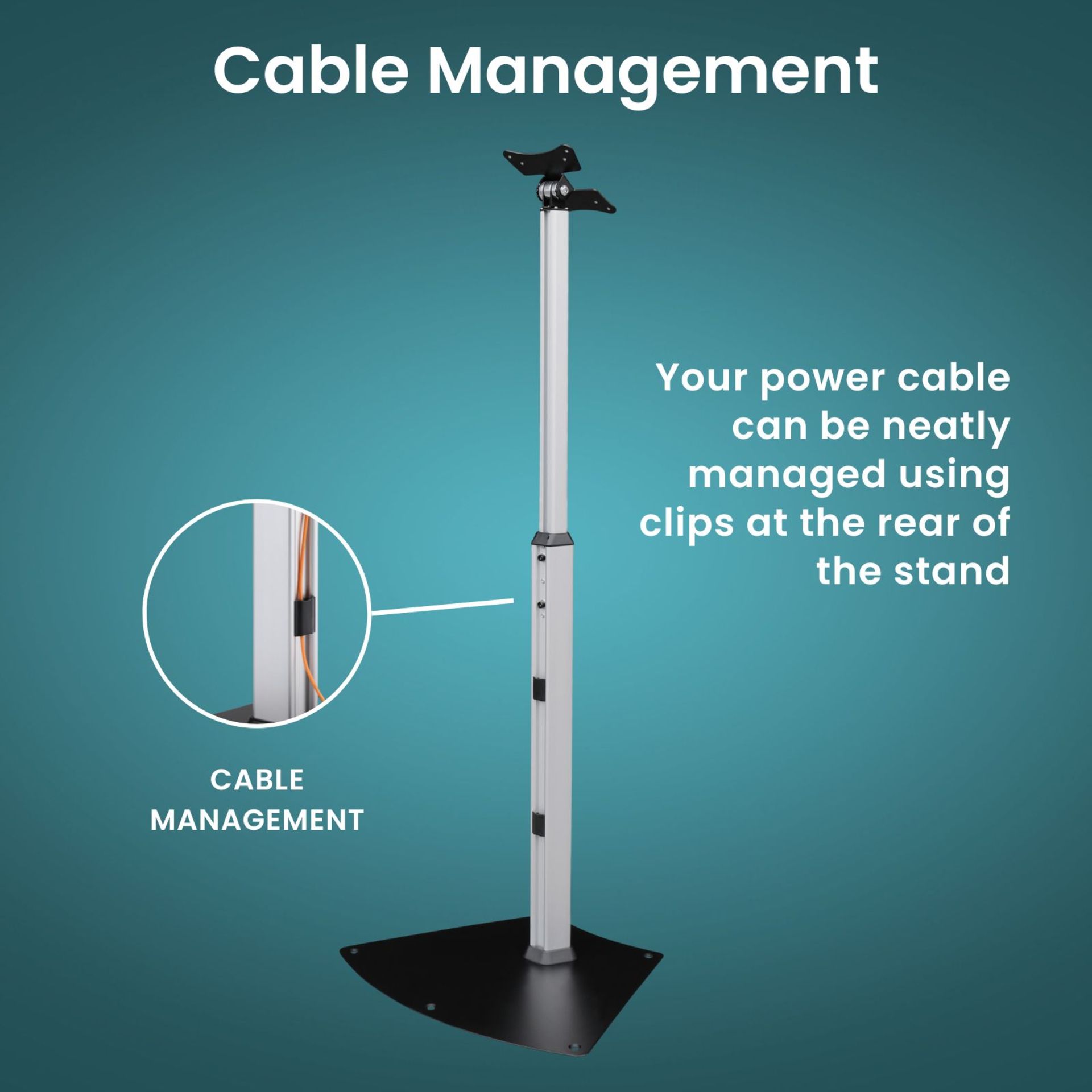 100 X MONITOR / SCREEN VESA FLOOR STANDS - RRP £7500 - Image 4 of 7