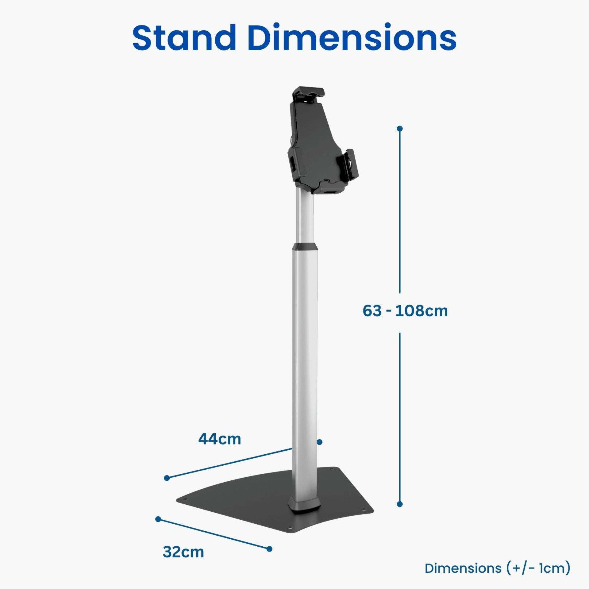 150 X FLOOR DISPLAY STANDS FOR IPADS & TABLETS, ANTI-THEFT, ADJUSTABLE HEIGHT. RRP £18,000 - Image 7 of 7
