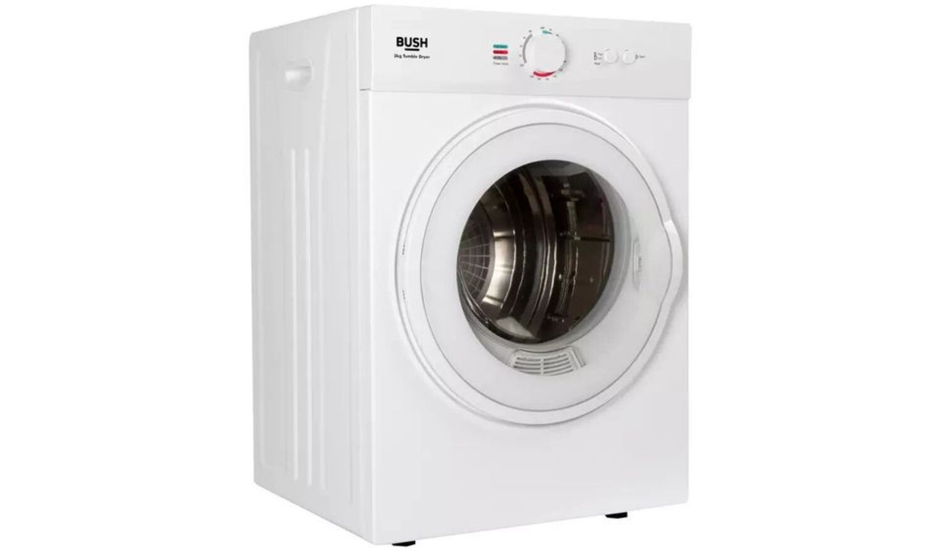 BRAND NEW BUSH TD3CNBW 3KG VENTED TUMBLE DRYER - WHITE - Bild 4 aus 4