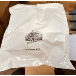 1000 PLASTIC LAUNDRY BAG HOTEL SUPPLIED