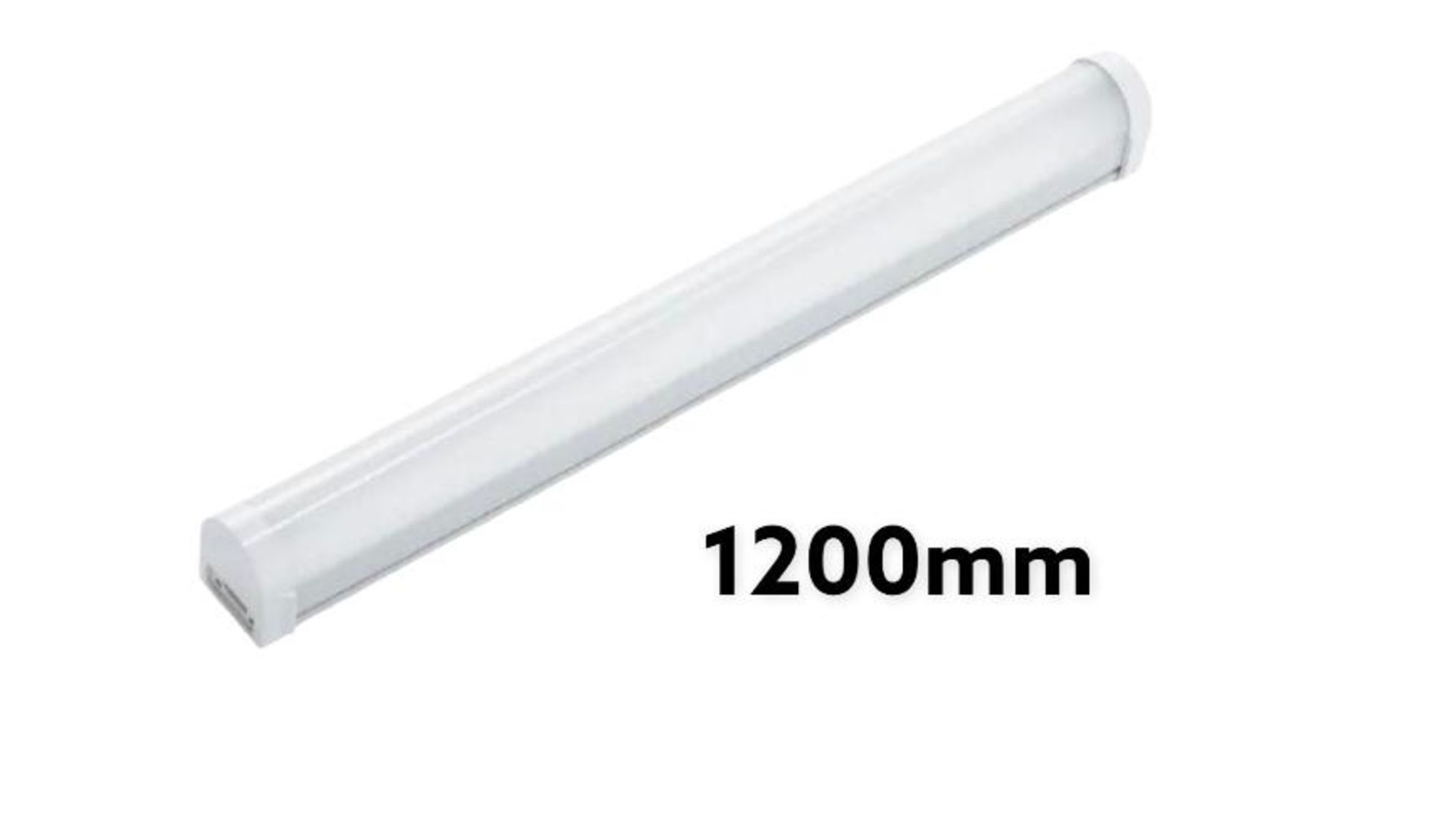 12 X LED BATTENS 1200MM PREMALINK 5040LM WHITE OPAL TRADE VALUE £1600+