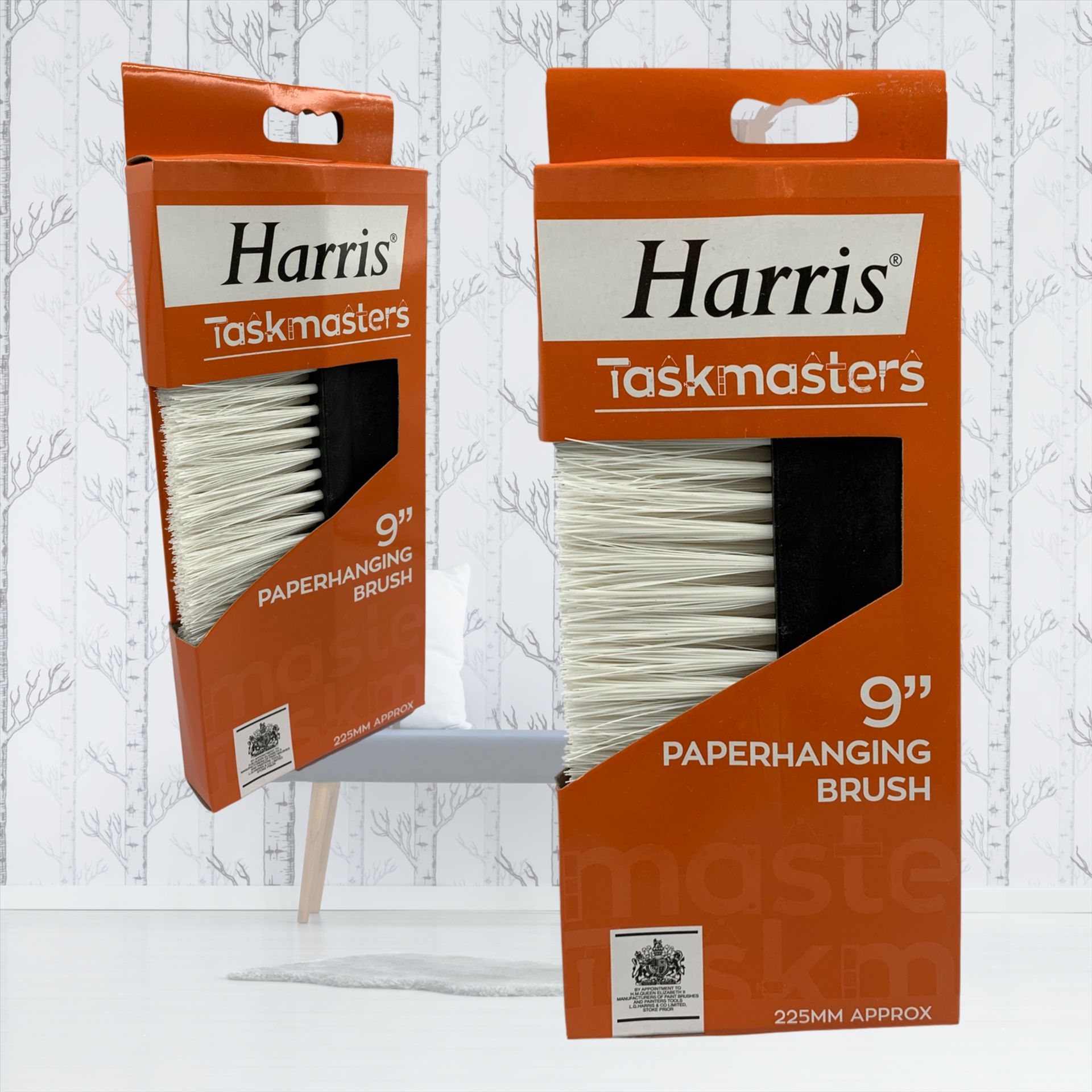 1,296 X NEW HARRIS PAPERHANGING BRUSH