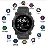 10 X FITNESS HEART RATE MONITOR SMART WATCHES