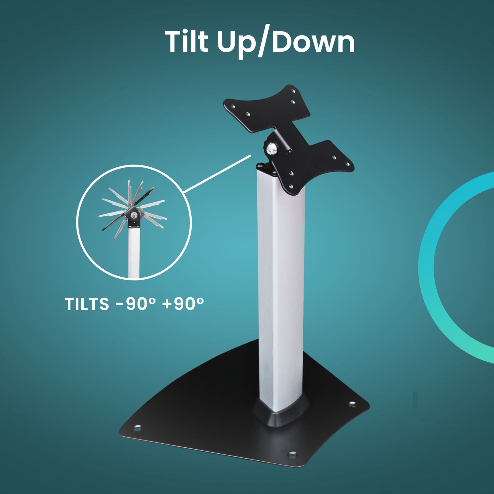 90 X MONITOR / SCREEN VESA COUNTER STANDS - RRP £4000+ - Image 2 of 6