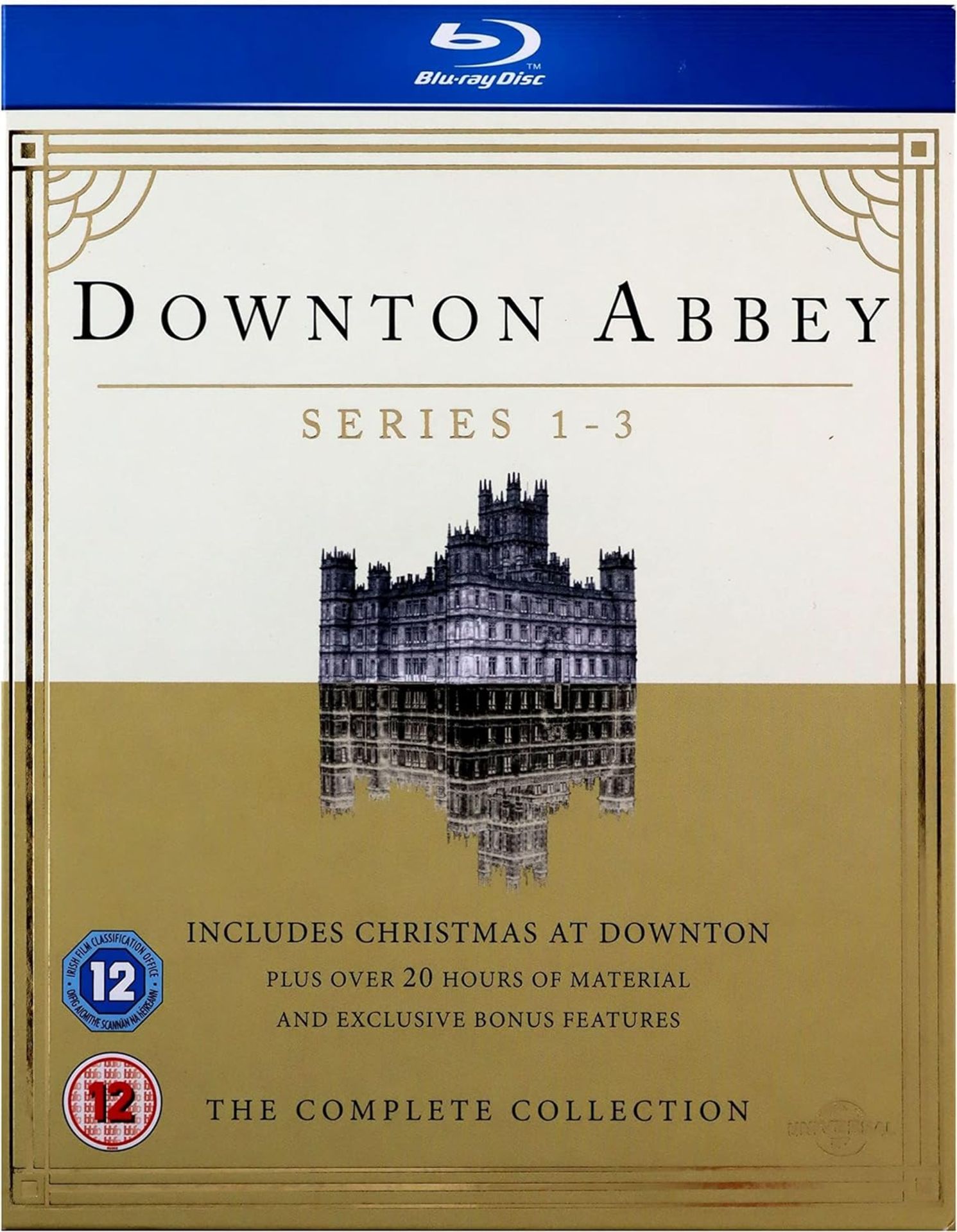 100 X DOWNTON ABBEY SERIES 1-3 BLU RAY