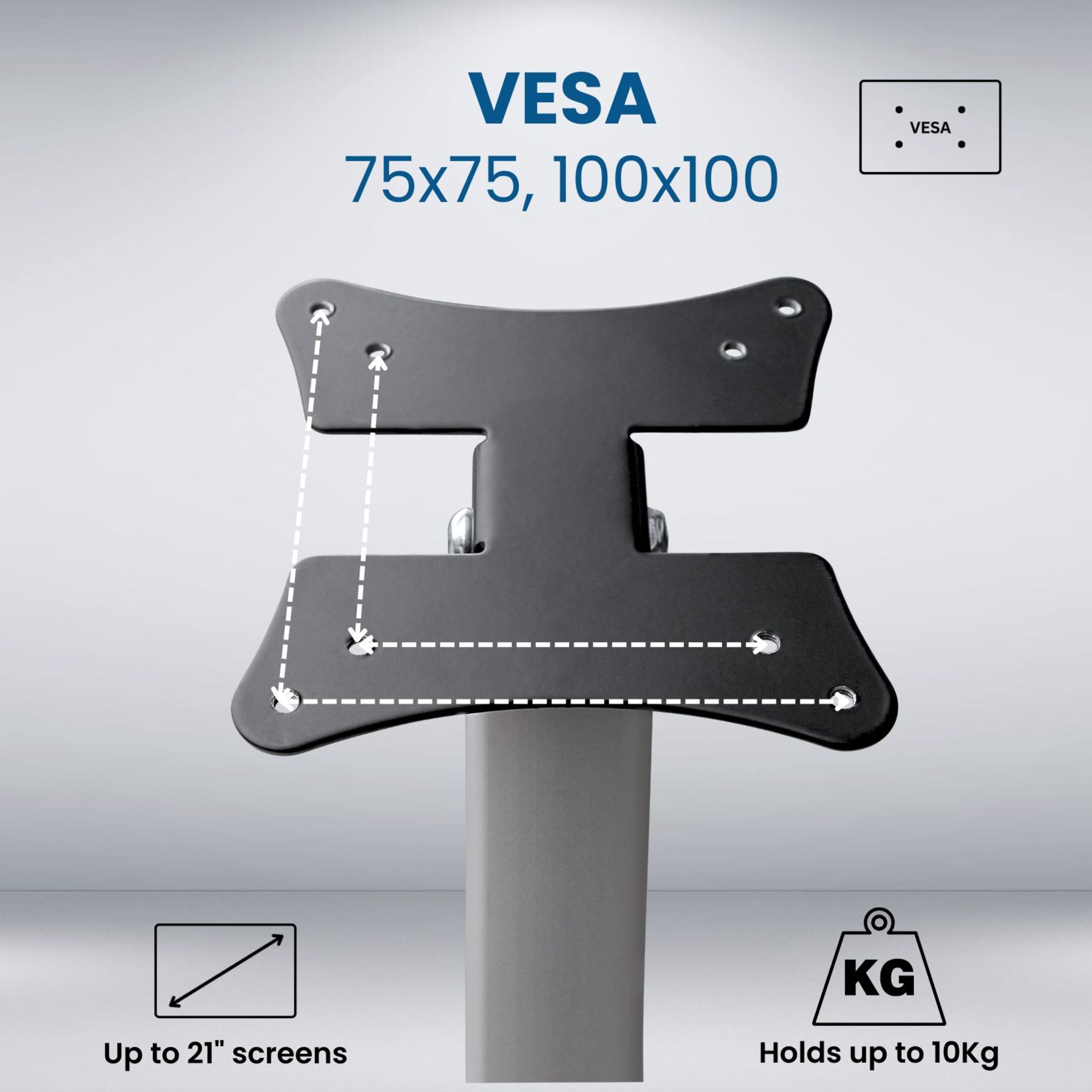 90 X MONITOR / SCREEN VESA COUNTER STANDS - RRP £4000+ - Image 4 of 6