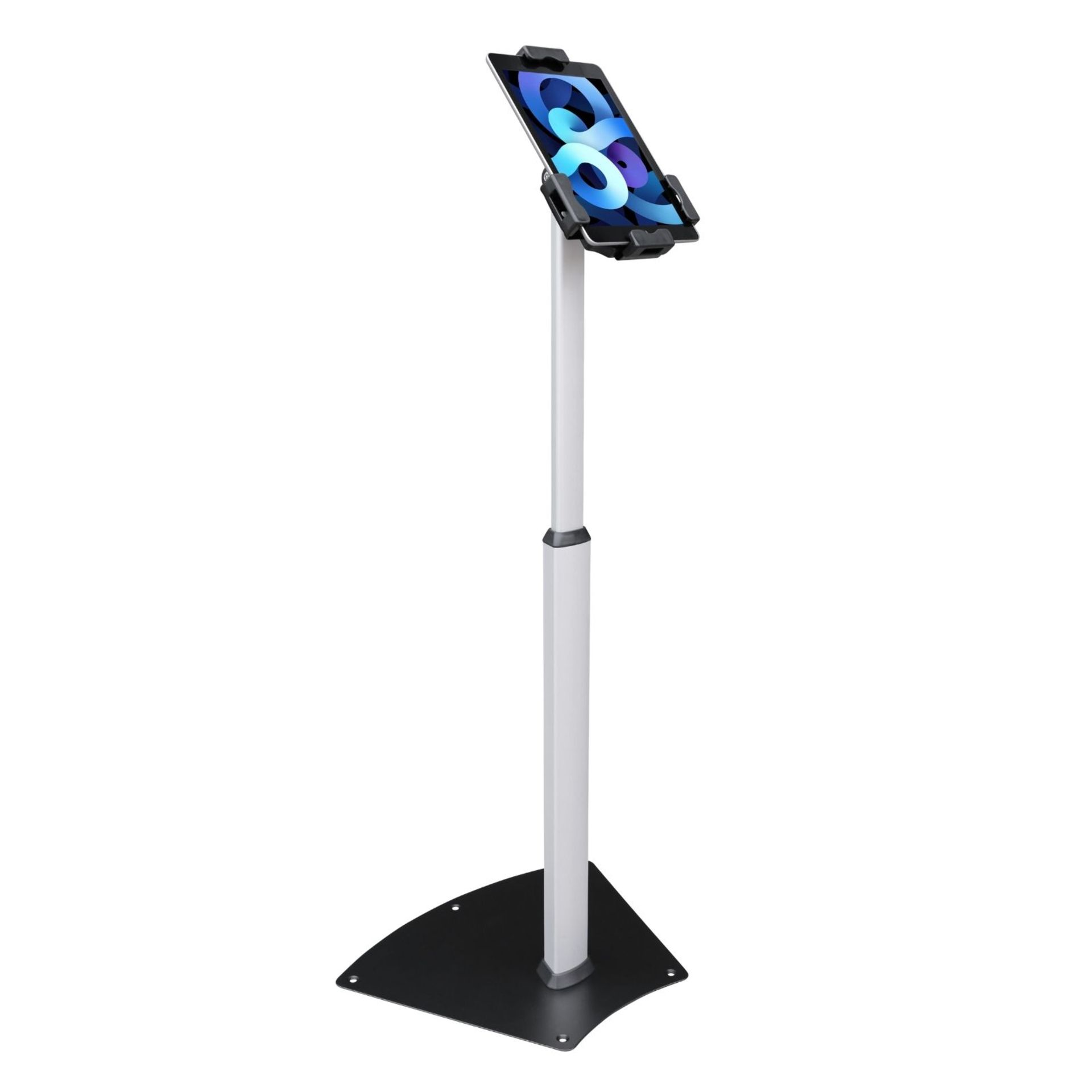 150 X FLOOR DISPLAY STANDS FOR IPADS & TABLETS, ANTI-THEFT, ADJUSTABLE HEIGHT. RRP £18,000