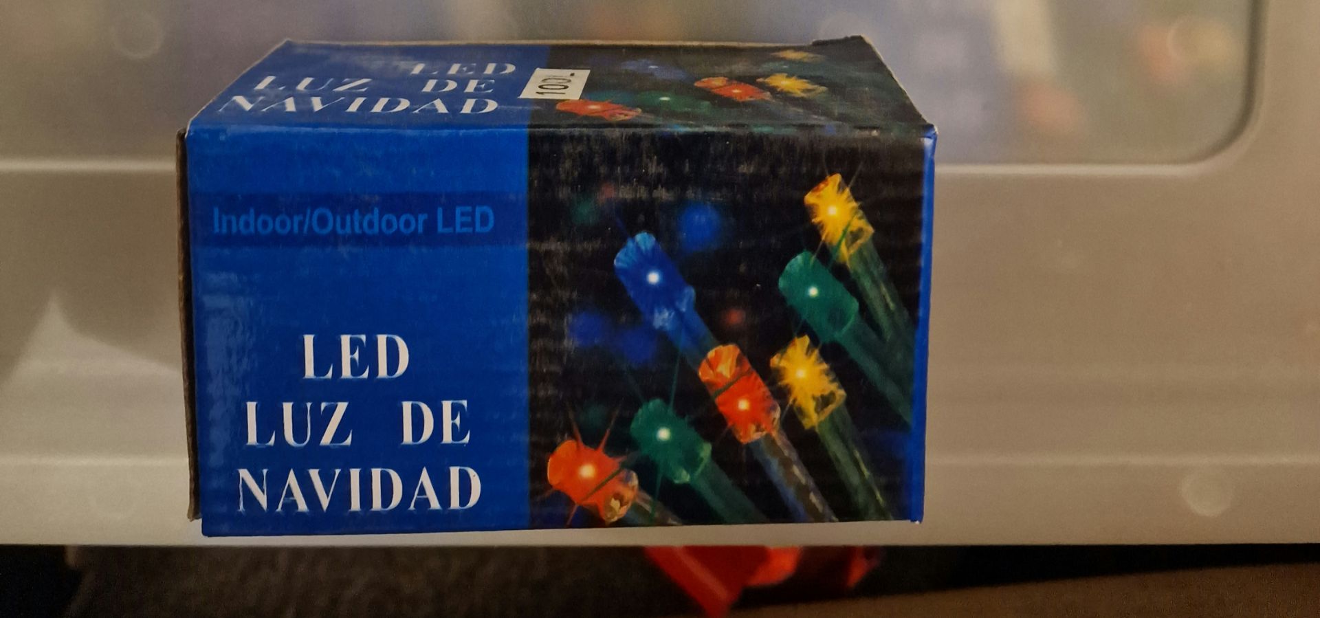 JOBLOT OF 10 X NO VAT - 100 LIGHT, LED DECORATIVE CHRISTMAS LIGHTS - MULTI COLOURED & ELECTRIC - Bild 2 aus 5