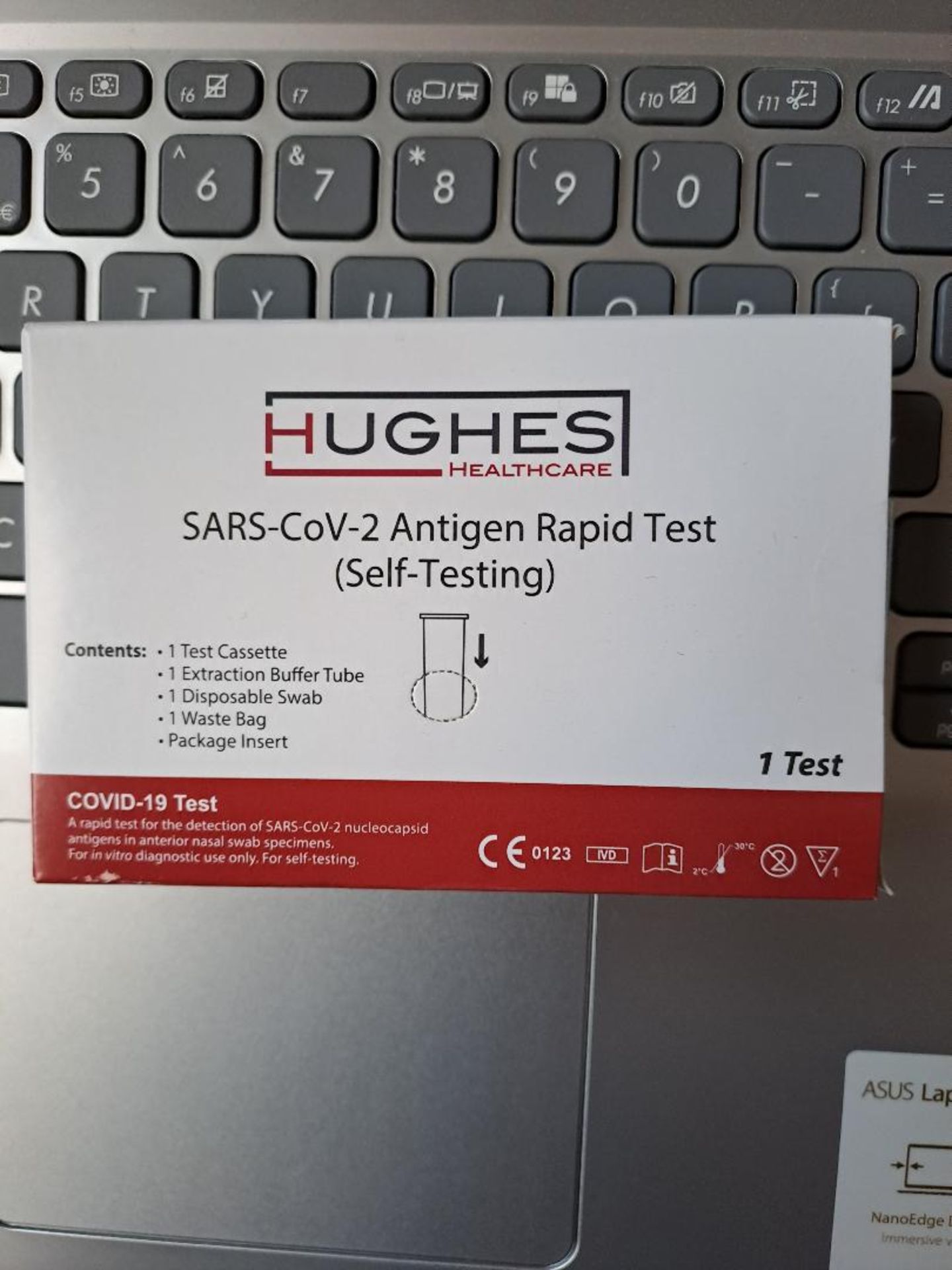 COVID TEST KITS HUGUES BRAND AND