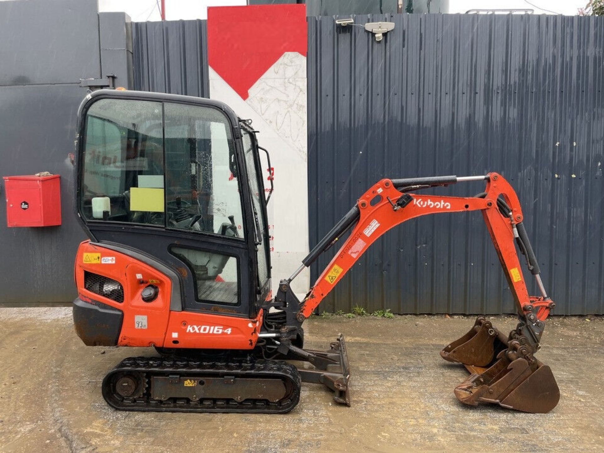 2016 KUBOTA KX016-4 MINI EXCAVATOR - Image 10 of 10