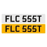 REG PLATE FOR SALE - ON RETENTION - FLC555T