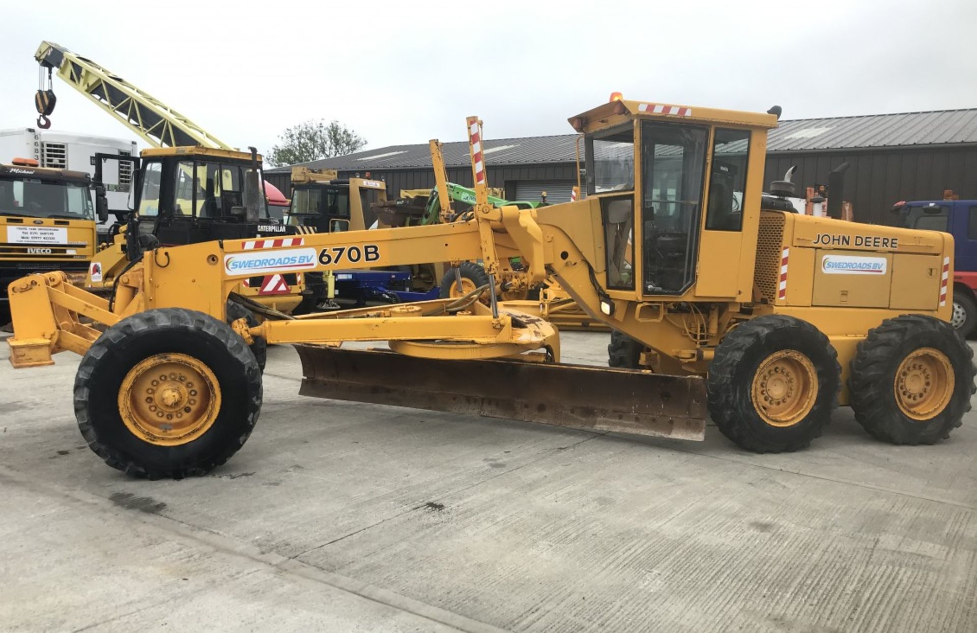 JOHN DEERE 670 MOTOR GRADER ( SAME SIZE AS CAT 140 - Image 10 of 15