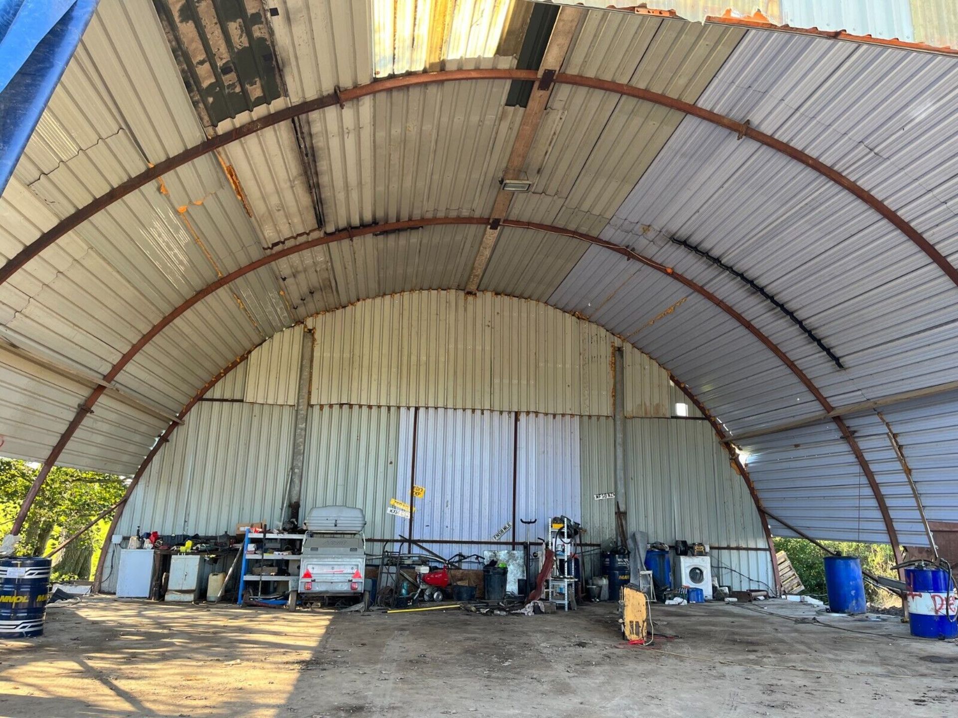 NISSAN HUT - 44X38 FT, EXPANDABLE WITH LONGER TIMBERS