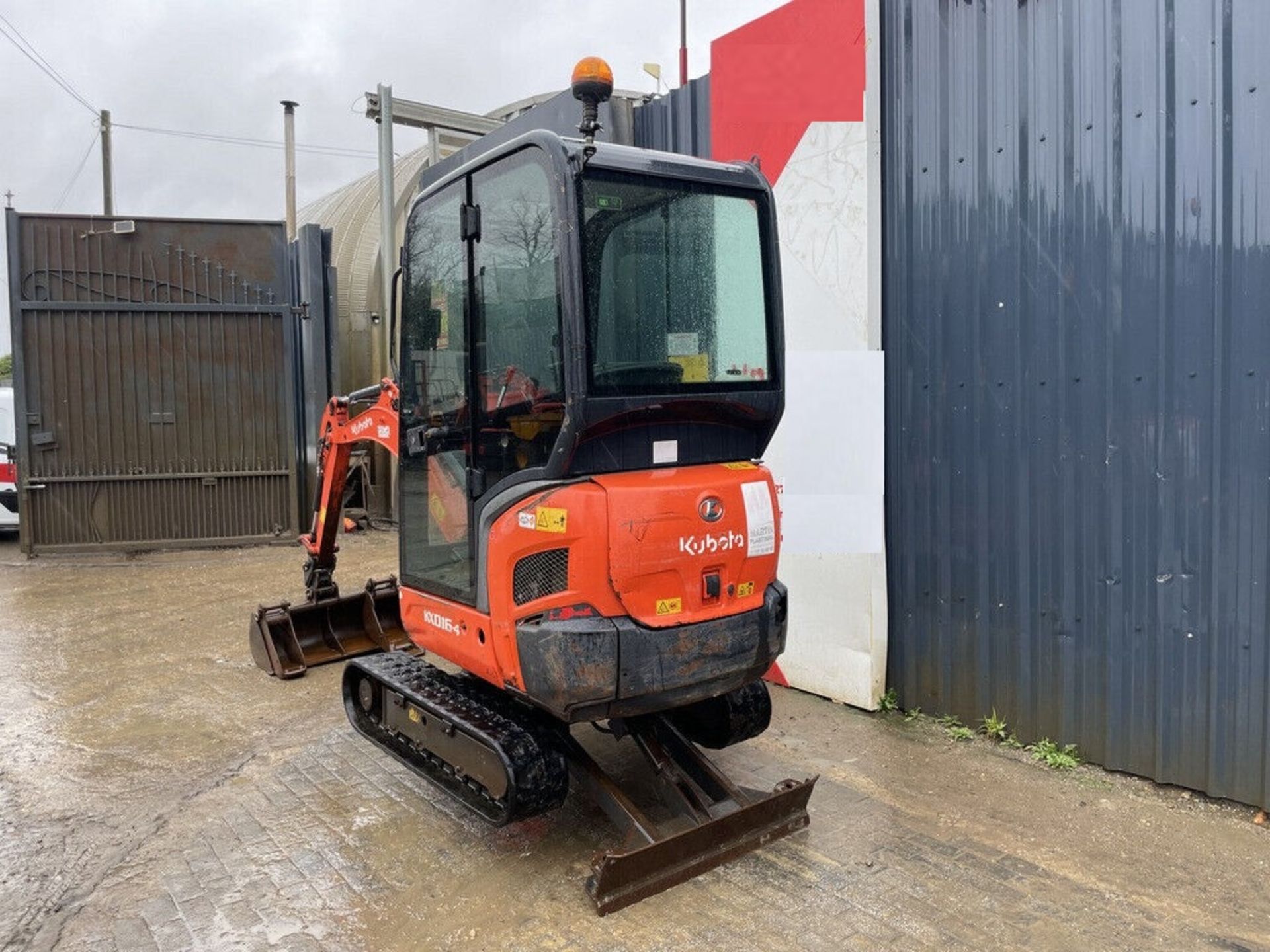 2016 KUBOTA KX016-4 MINI EXCAVATOR