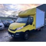 SMOOTH OPERATOR: YELLOW LUTON BOX IVECO DAILY WITH TAIL LIFT