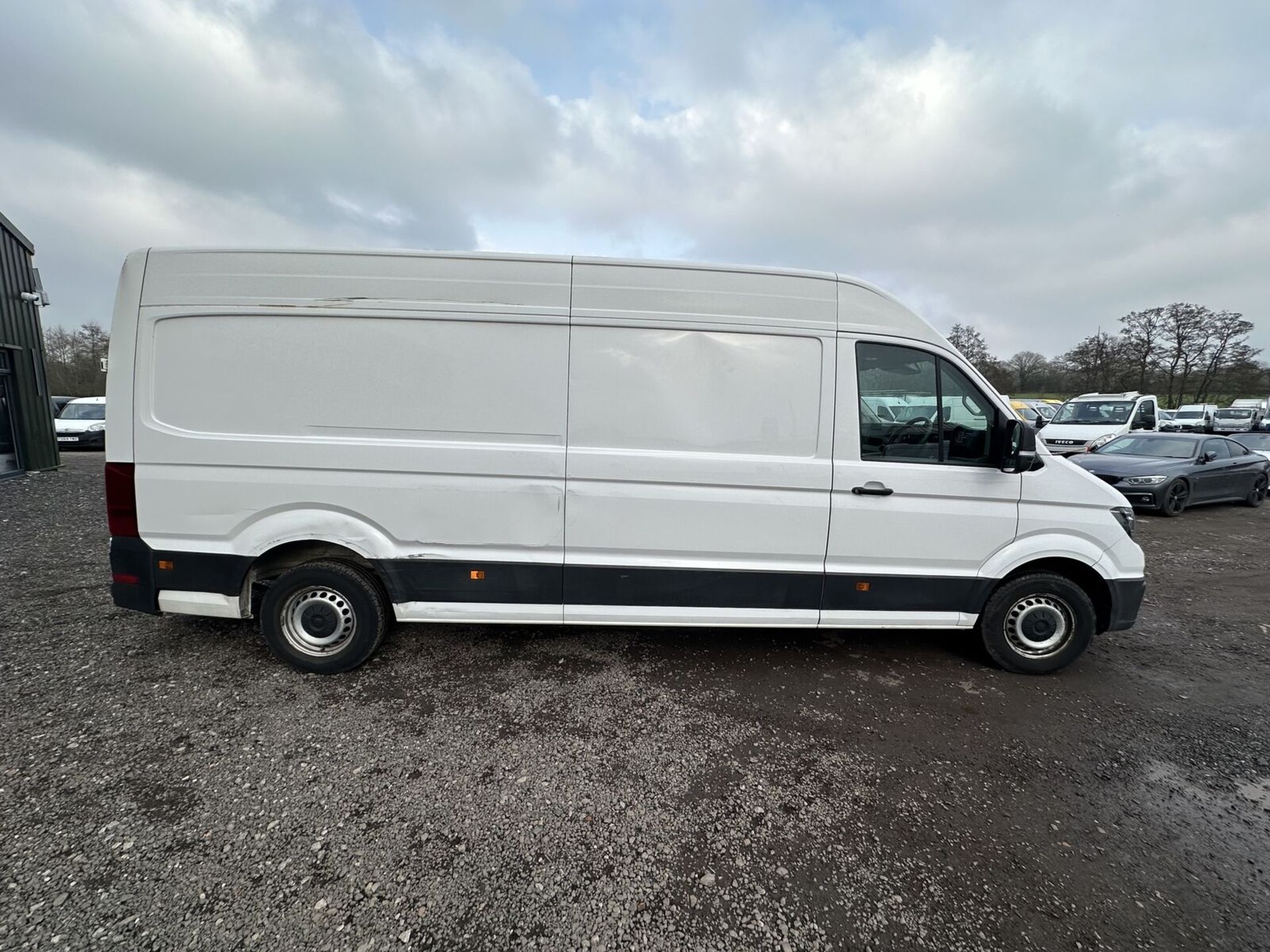 NON-RUNNER SPECIAL: 67 PLATE VW CRAFTER LWB - ENGINE STRIPPED - Image 3 of 20