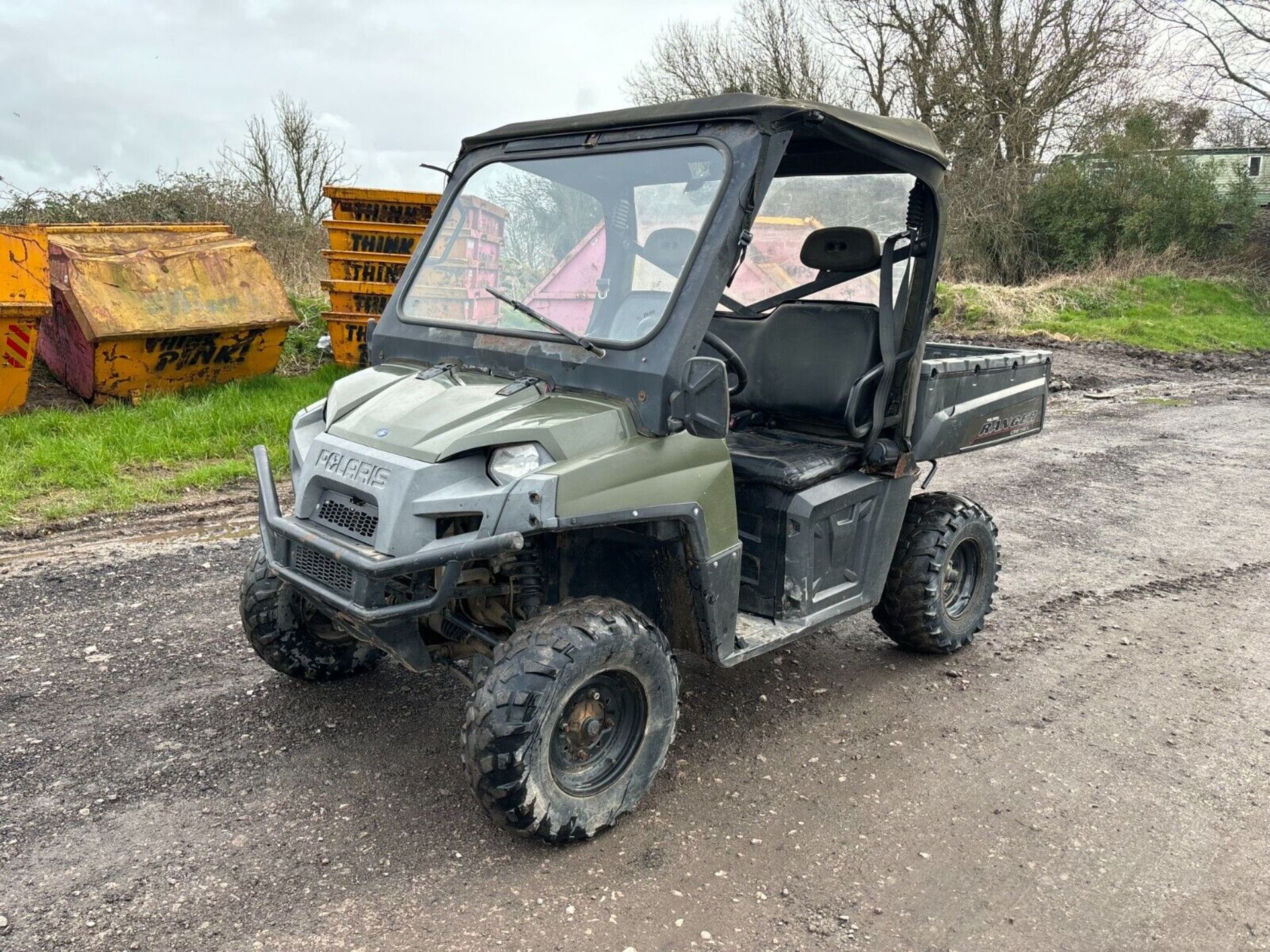 2012 POLARIS RANGER 4 WHEEL DRIVE UTILITY VEHICLE